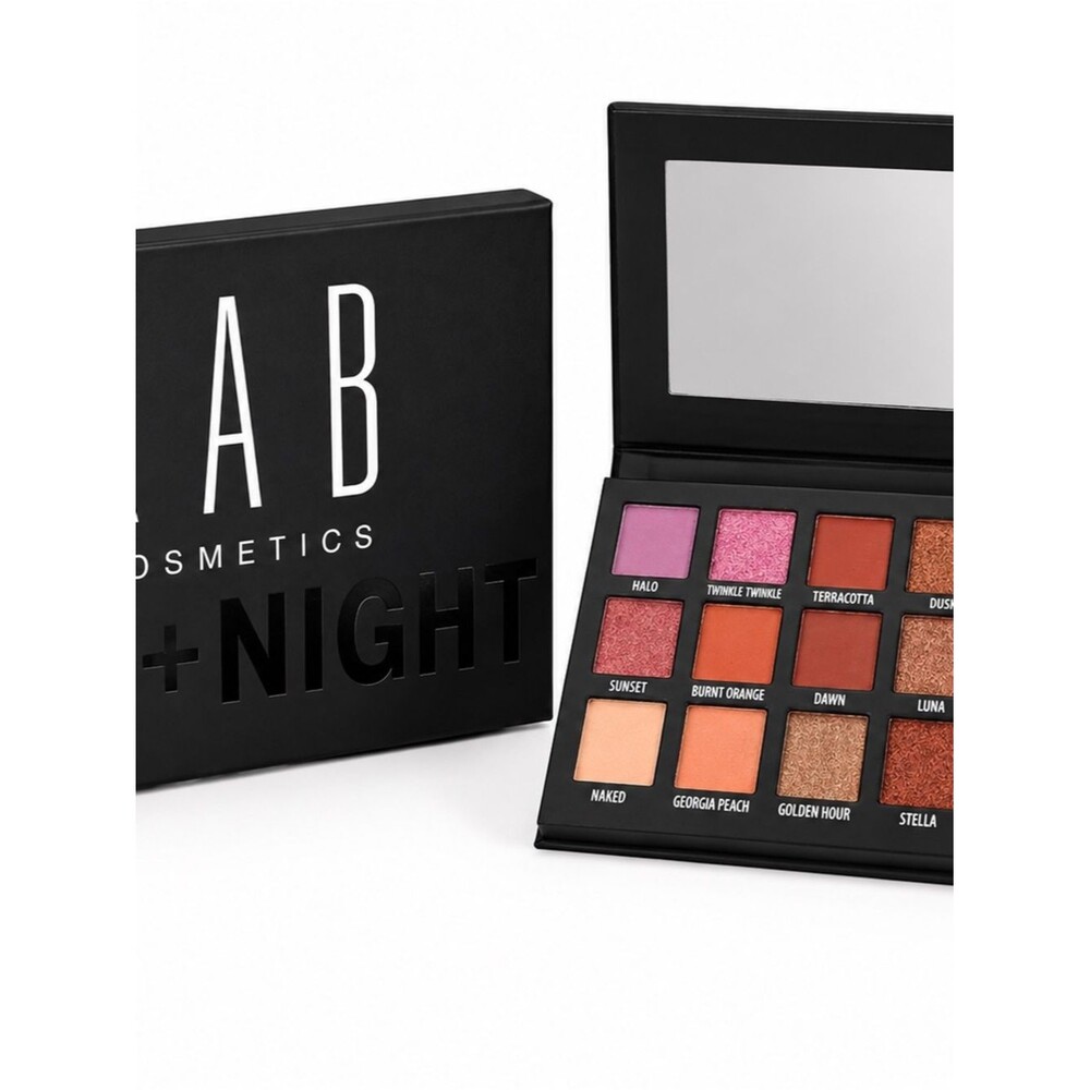 KAB Cosmetics Day + Night Eyeshadow Palette - BNIB